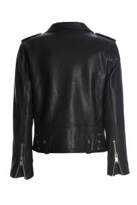 MITCHELL black leather jacket