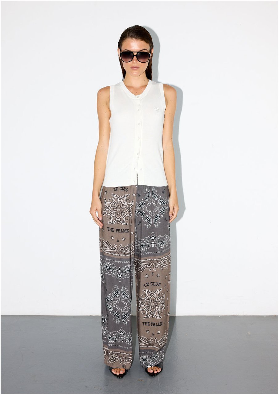 NIKA KNIT TOP OFF WHITE