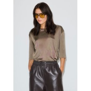 PYLE FLUID T-SHIRT WALNUT