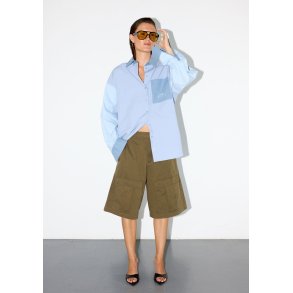 MAZIE SHIRT BLUE COMBO