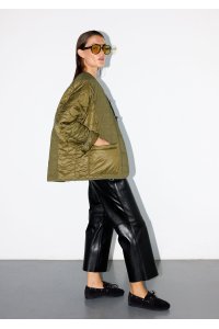 SHAW QUILTED JACKET OLIVE