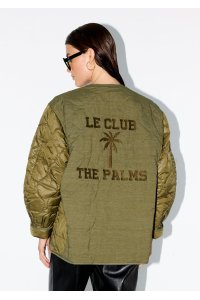 SHAW QUILTED JACKET OLIVE