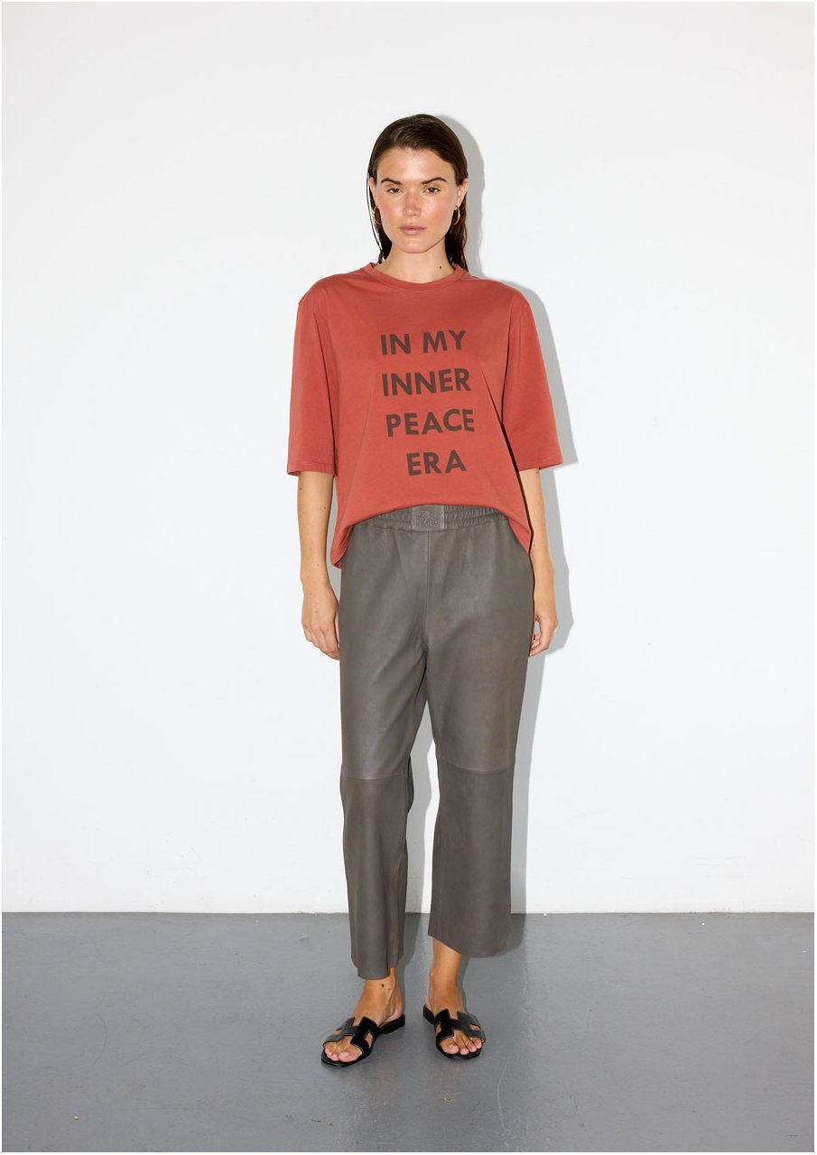 TAMI T-SHIRT TERRACOTTA