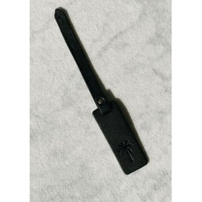 CASSIE LEATHER MONOGRAM TAG