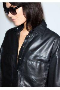 ARIA LEATHER SHIRT