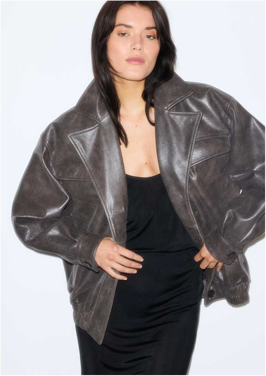 BREE VINTAGE STYLE LEATHER JACKET