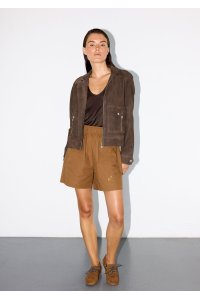 KURI SHORTS BROWN