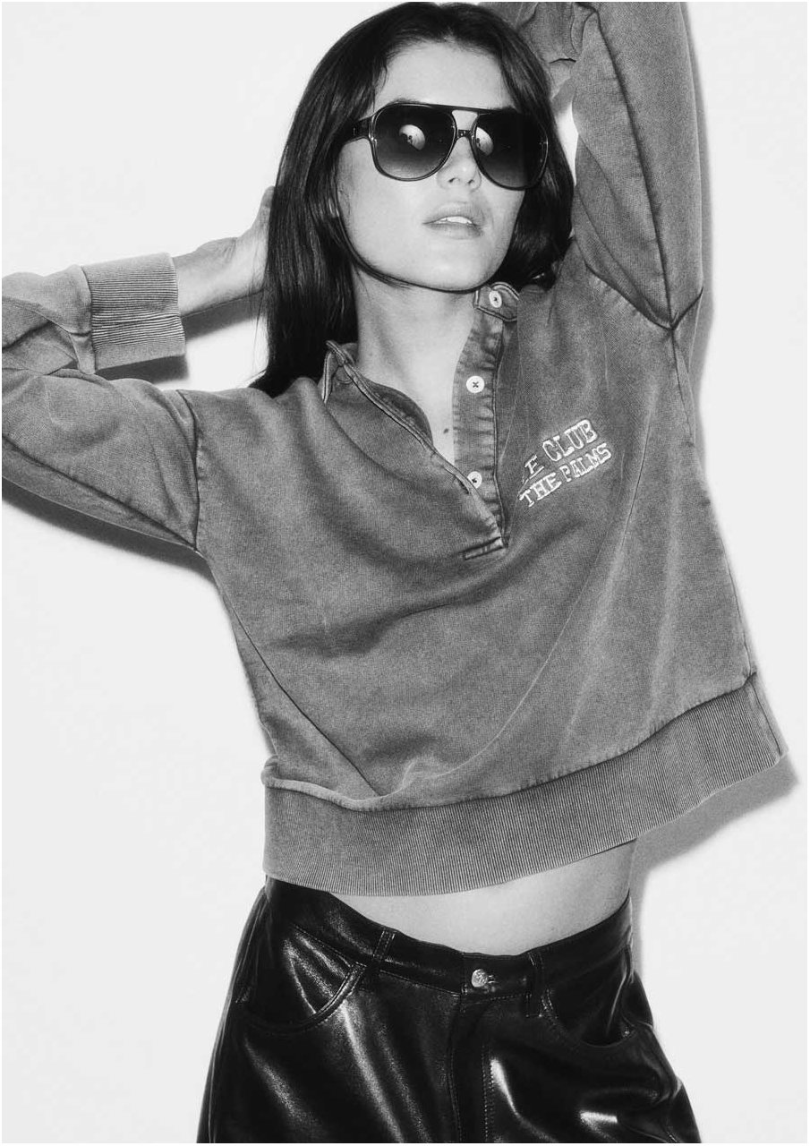 DIORA POLO SWEATSHIRT