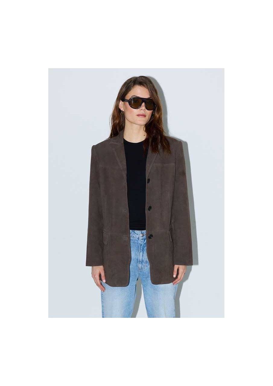 DREW suede jacket