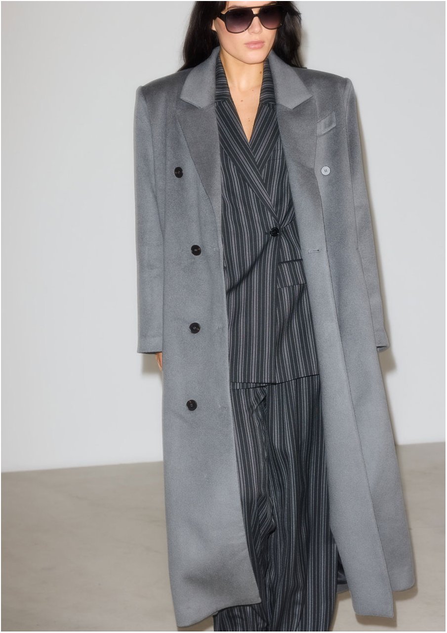 DUNNE COAT GREY