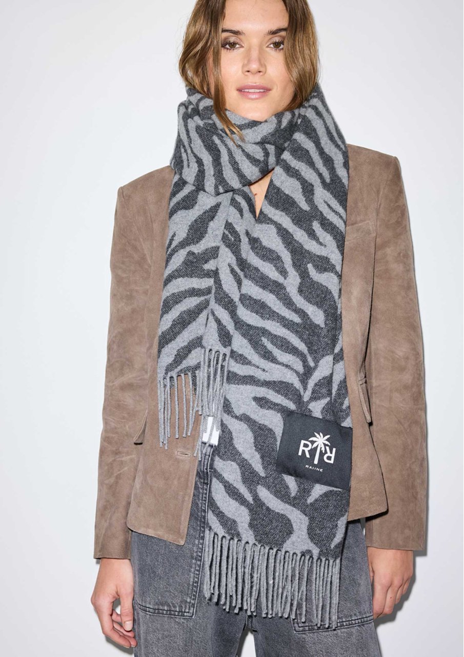 JANEL scarf grey