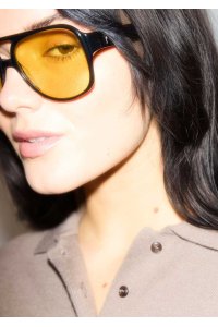 LE CLUB SUNGLASSES GOLDEN