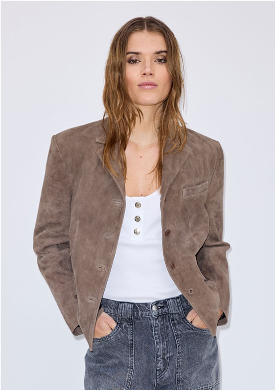 LOIS suede jacket