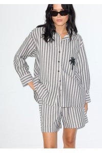 MISTY shirt black stripe