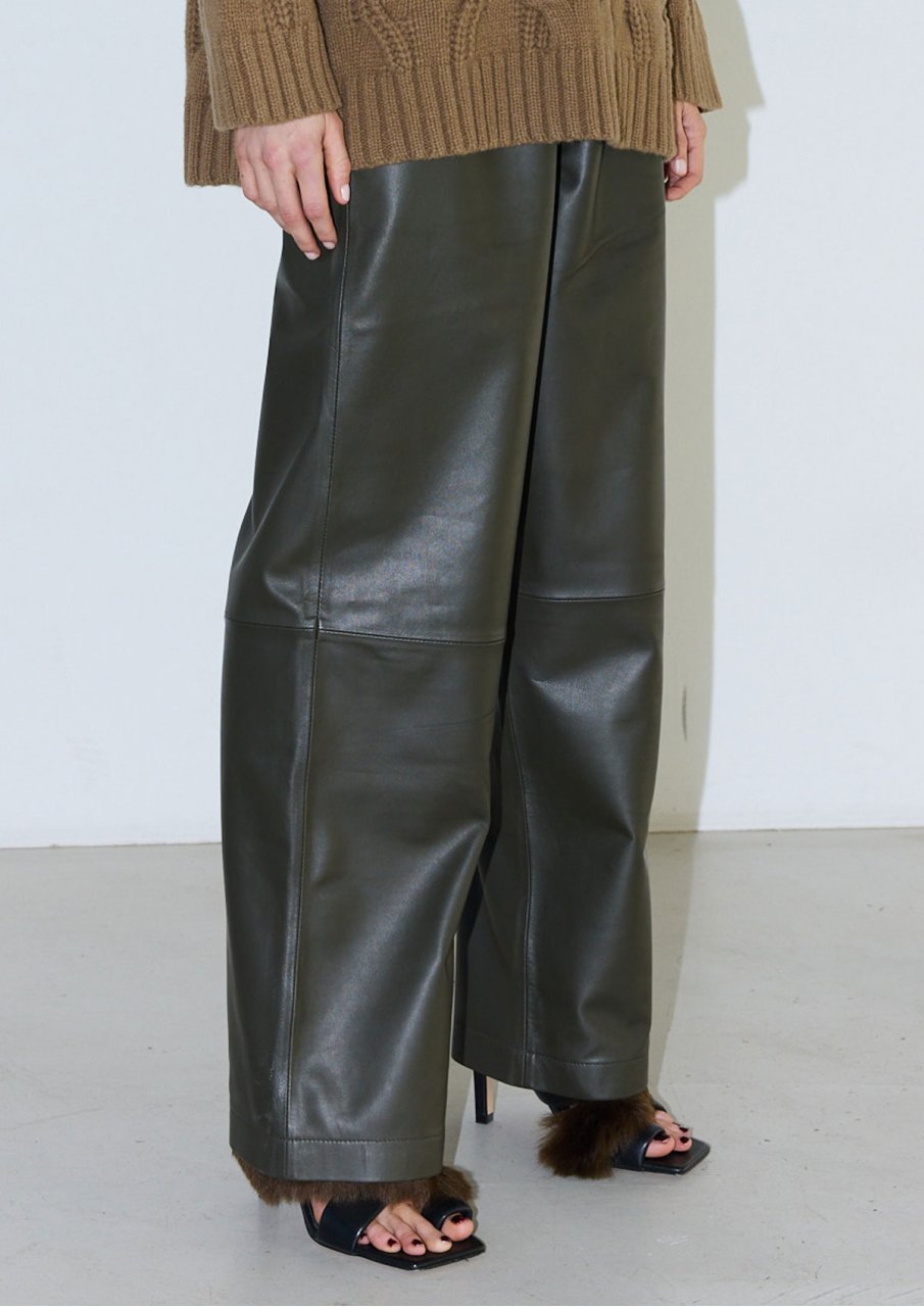 DORAN leather pants