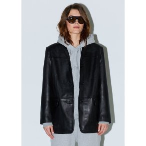 DREW leather jacket