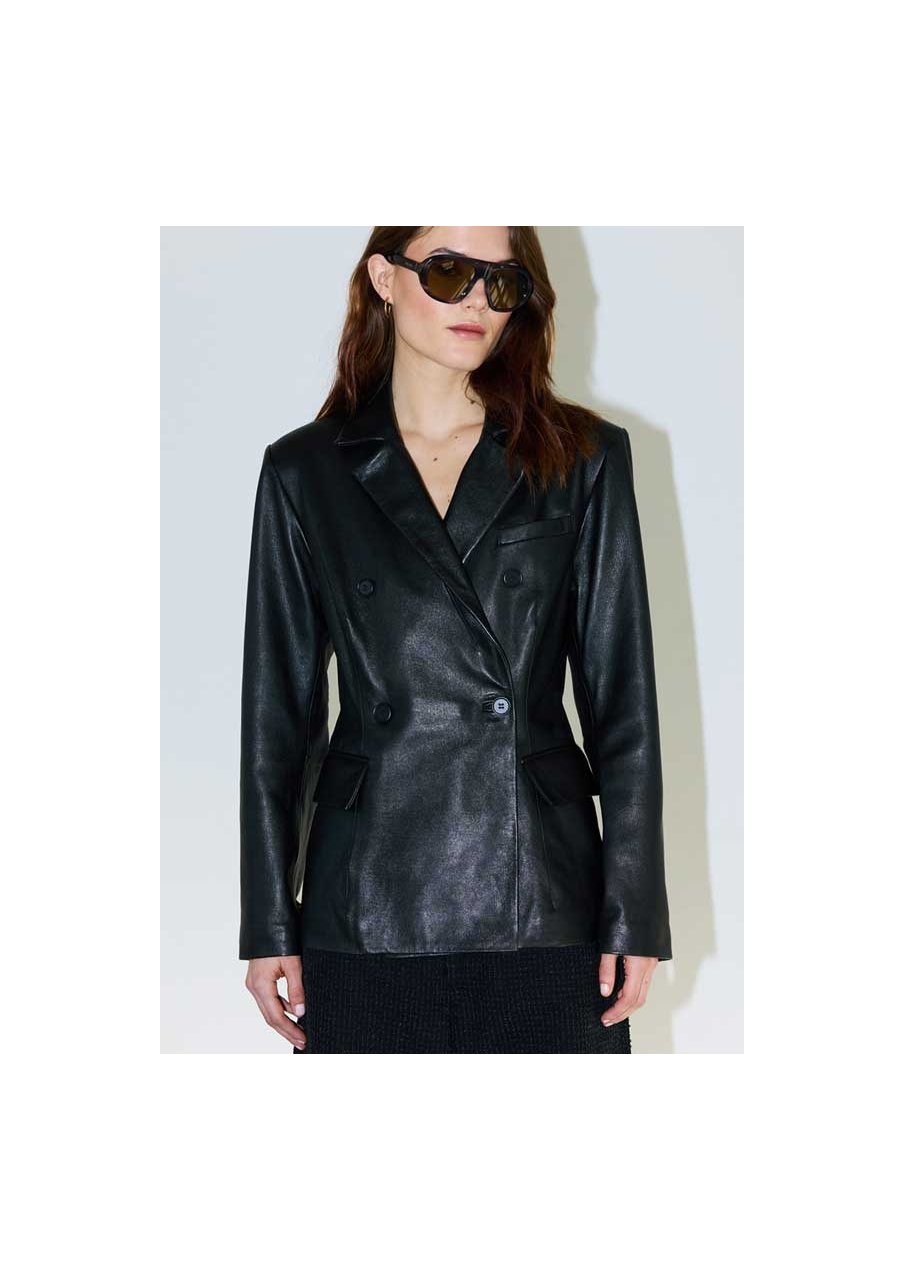RICA leather blazer