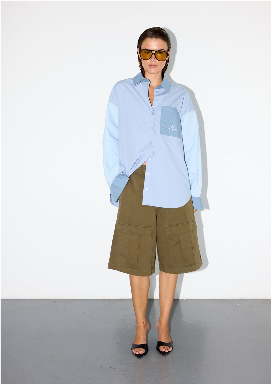 YAMA CARGO SHORTS OLIVE